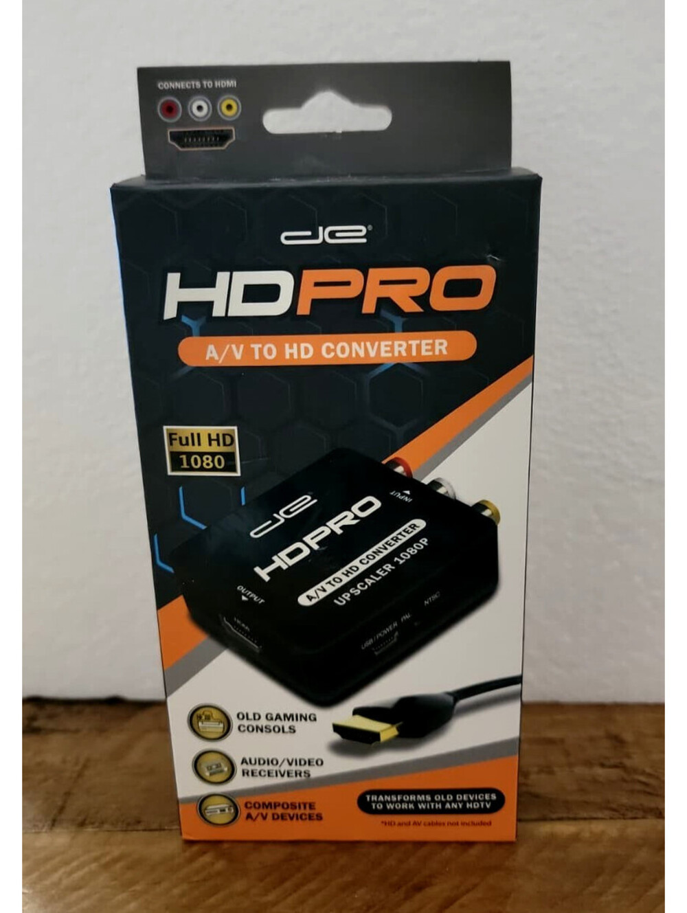 CJE HD Pro A/V to HD Converter – 1080p (A/V to HD) New-Open Box